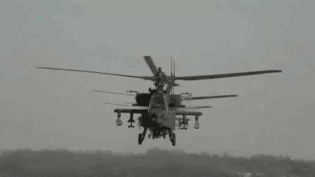 Helicopter Helicopter Boeing AH-64 Apache Line Up Meme GIF