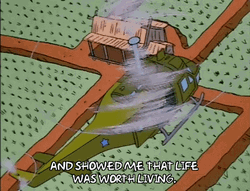 Helicopter Helicopter Flying Bird's Eye View Meme GIF