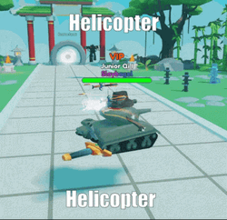 Helicopter Helicopter Roblox Tank Spin Meme GIF