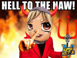 Hell To The Naw Super Victor Face Swap GIF