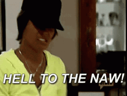 Hell To The Naw Whitney Houston GIF