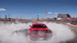 Hellcat Sports Car Drift Racing GIF