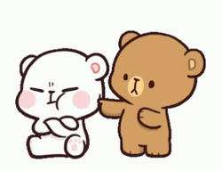 Hello Animated  Milk And Mocha Mad Poke GIF