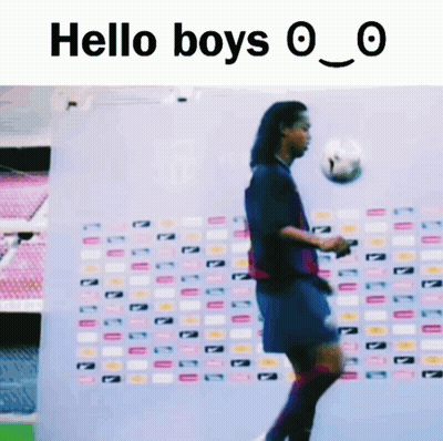 Hello Boys Soccer Player GIF