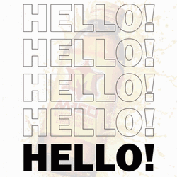 Hello Carbonated Drink GIF