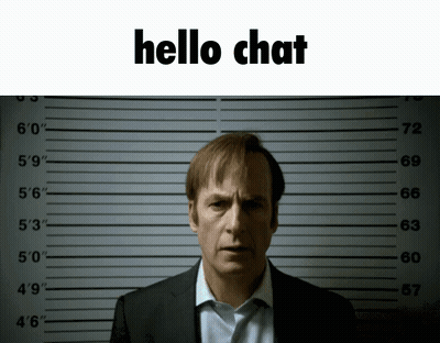 Hello Chat GIF
