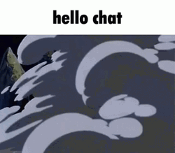 Hello Chat Kirby Meme GIF