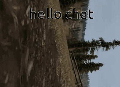 Hello Chat Text GIF