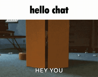 Hello Chat Text GIF