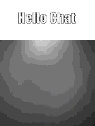 Hello Chat Text Sticker