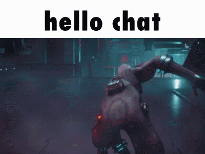Hello Chat Video Game Screenshot GIF
