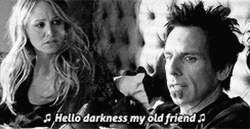 Hello Darkness My Old Friend Ben Stiller GIF