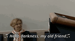 Hello Darkness My Old Friend Deborah Birx GIF