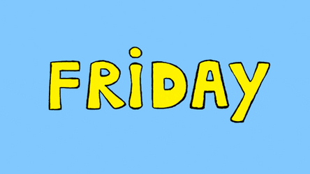 Hello Friday Big Ears Bunny GIF