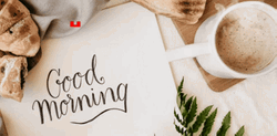 Hello Friday Good Morning Coffee GIF