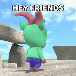 Hello Friends Ibex From YooHoo To The Rescue GIF