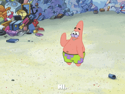 Hello Friends Patrick Star SpongeBob SquarePants GIF