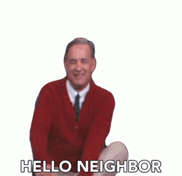 Hello From The Other Side Neighbor GIF