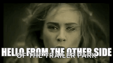 Hello From The Other Side Of The Trailer Park GIF