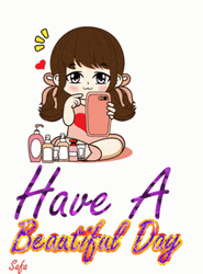 Hello Have A Beautiful Day Girl GIF