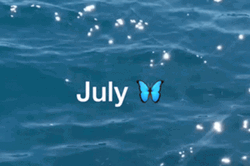 Hello July Beach Water Weaves GIF