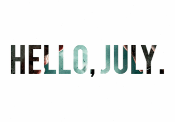 Hello July Wallpaper GIF