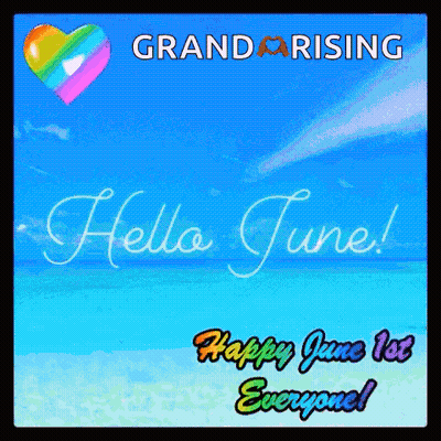 Hello June Happy June 1St Everyone Beach GIF