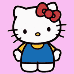 Hello Kitty Animated Happy Birthday Yay