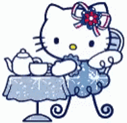Hello Kitty Boston Tea Party GIF