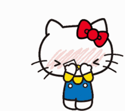 Hello Kitty Cute I Love You GIF