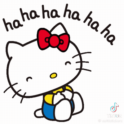 Hello Kitty Ha Ha Ha GIF