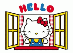 Hello Kitty Hello Greeting