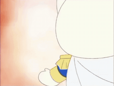 Hello Kitty In Pink Dress And Red Bow GIF