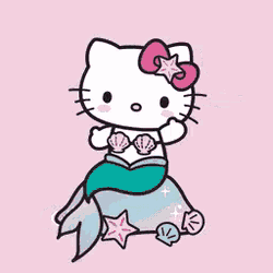 Hello Kitty Mermaid GIF