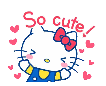 Hello Kitty So Cute Sticker