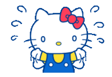 Hello Kitty Sticker GIF