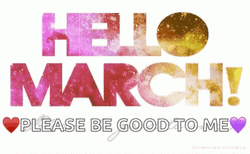 Hello March  GIF
