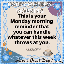 Hello Monday GIF
