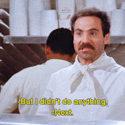 Hello No Soup For You Girl GIF