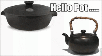 Hello Pot Meet Kettle GIF
