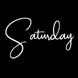 Hello Saturday Design GIF