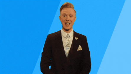 Hello Saturday Owain Wyn Evans GIF