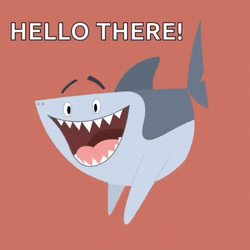 Hello There Shark Week GIF