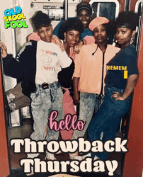 Hello Throwback Thursday Old Skool Fool GIF