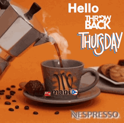 Hello Thursday Pouring Coffee GIF