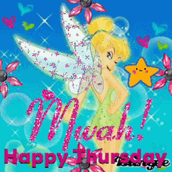 Hello Thursday Tinker Bell Glitters GIF