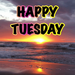Hello Tuesday Beautiful Sunrise GIF