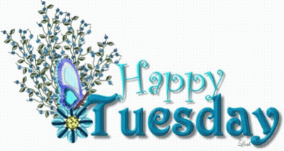 Hello Tuesday Greeting Card GIF