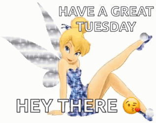 Hello Tuesday Sexy Tinkerbell Hey There GIF