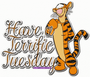 Hello Tuesday Terrific Tigger Winnie The Pooh GIF
